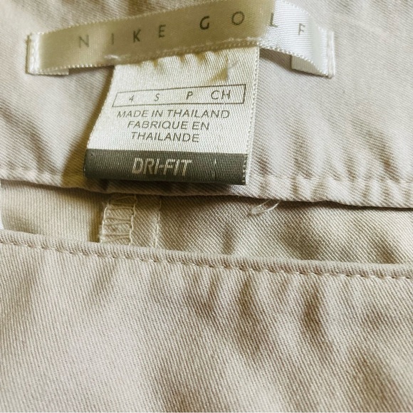 Nike golf size small khaki capri pants - Picture 2 of 5